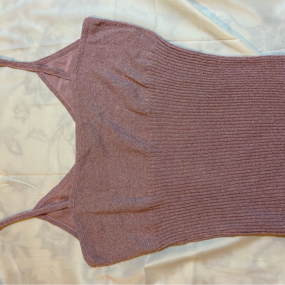 H&M Mauve Ribbed Camisole - Picture 2 of 4